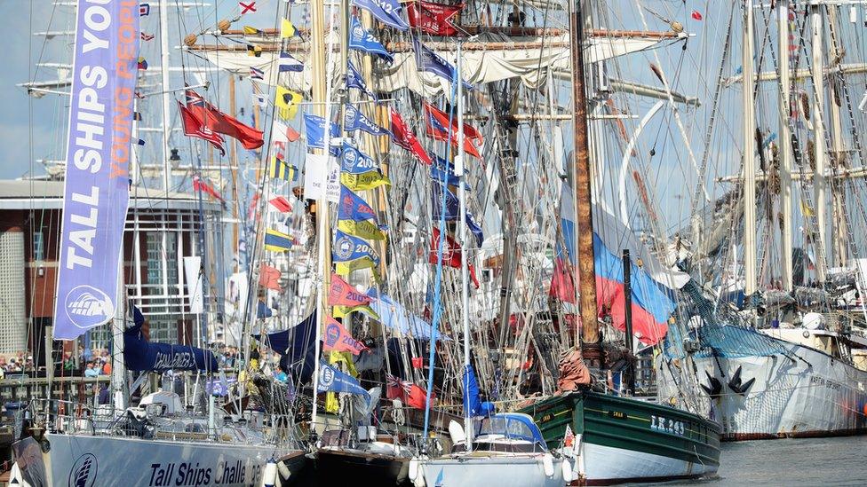 Tall Ships at Blyth