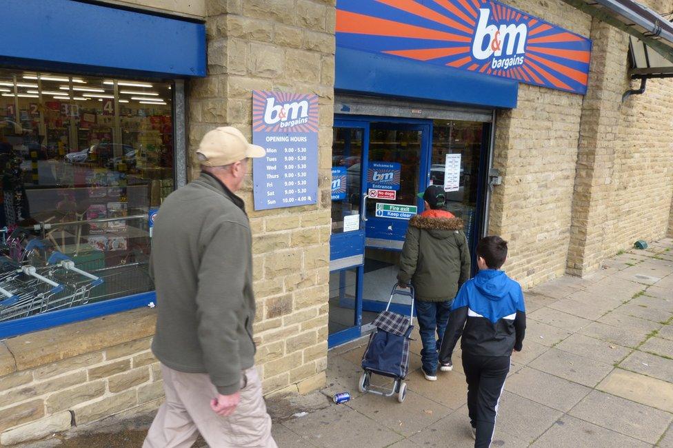 B&M store in Halifax