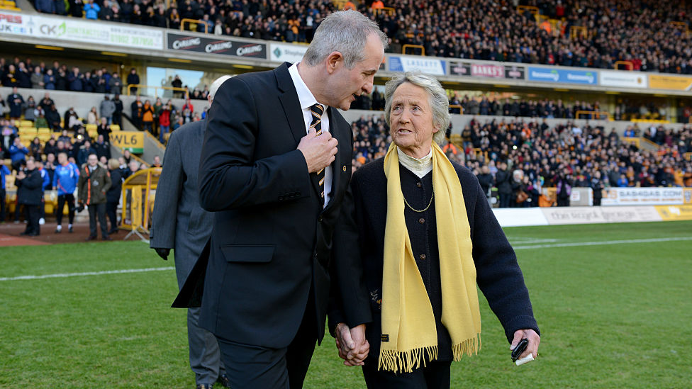 Heyhoe Flint and Steve Bull