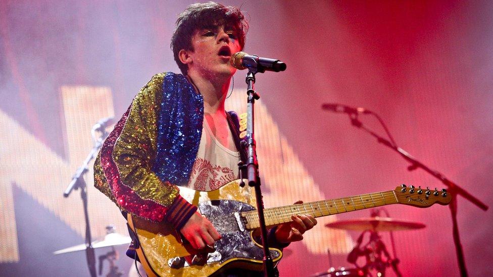 Declan McKenna performing live