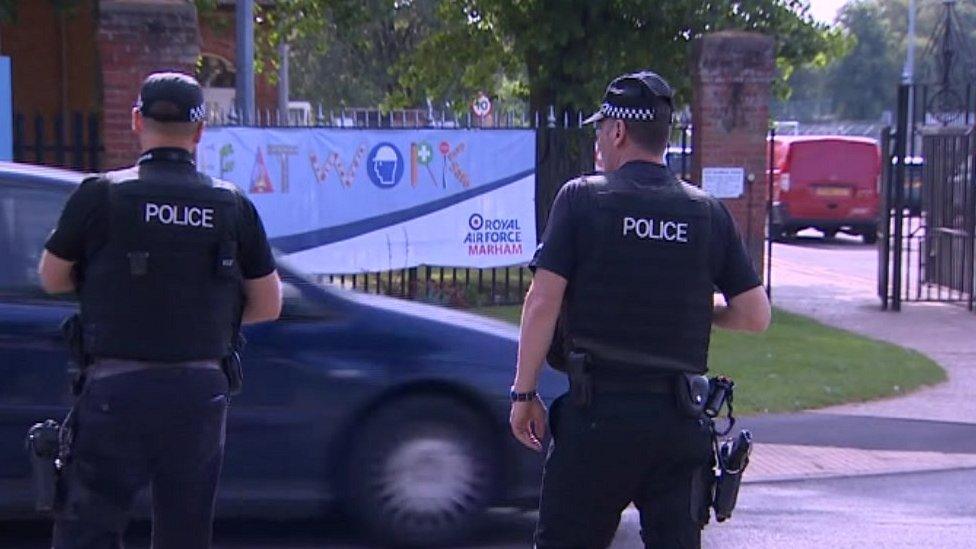 Norfolk police officers