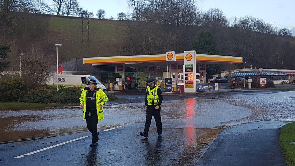 Flooding in the Borders