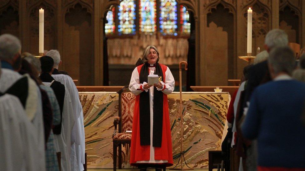 Bishop Ruth is installed