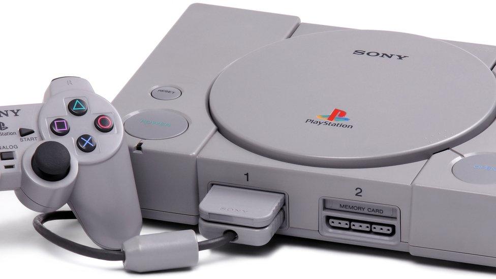 A Playstation console