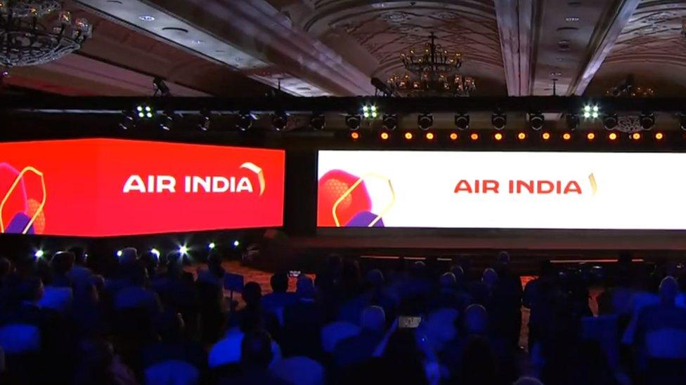 Air India's new branding