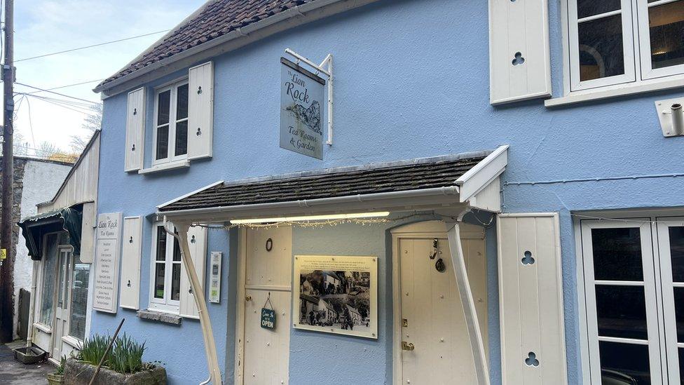 Lion Rock Tea Rooms in Cheddar