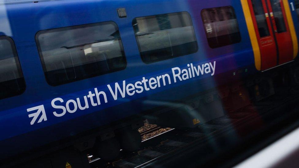 South Western Railway train