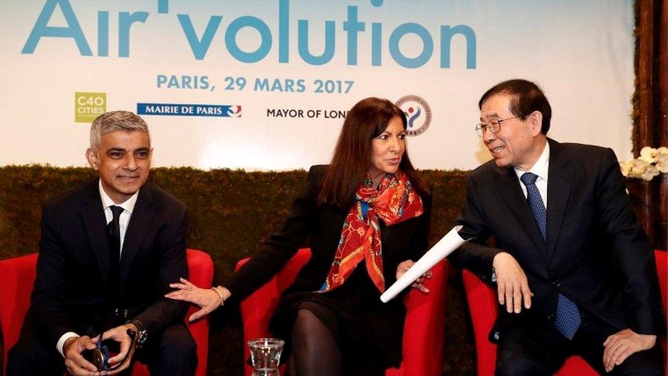 Air pollution meeting in Paris