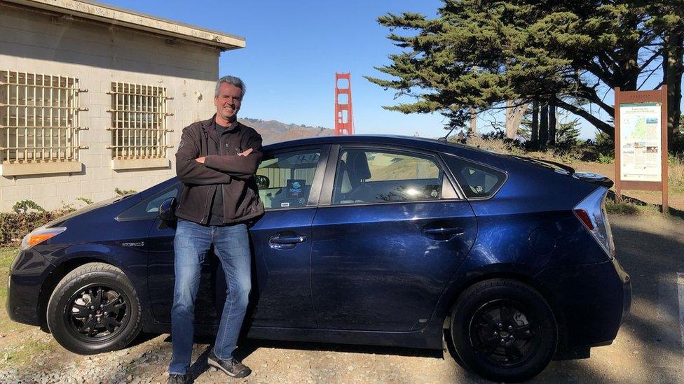 Jay Cradeur has driven 23,000 rides with Uber and Lyft