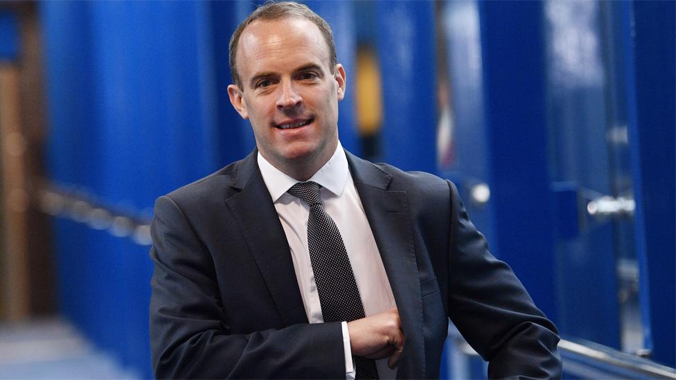 File image of Dominic Raab