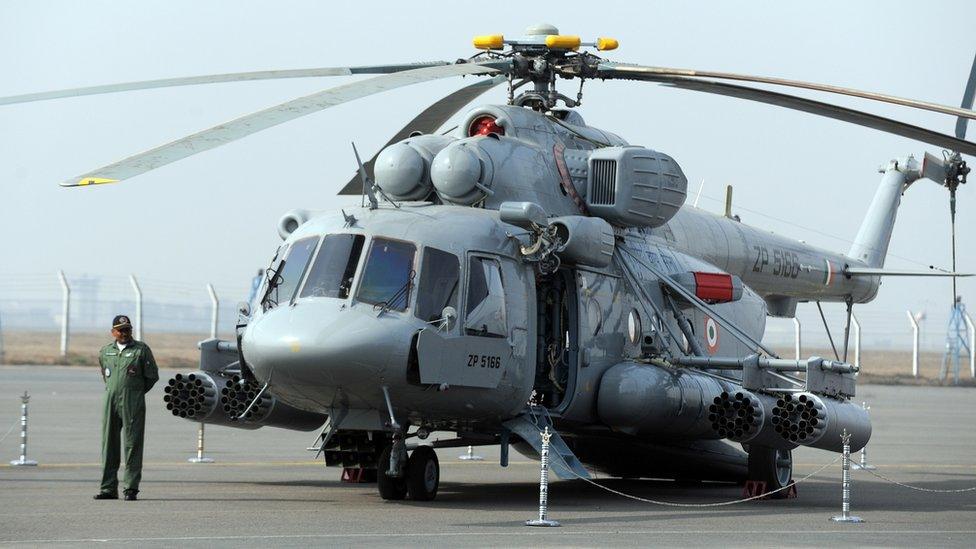 A file photo of Mi-17 V5 helicopter