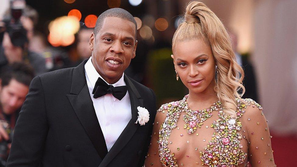 Jay-Z and Beyonce