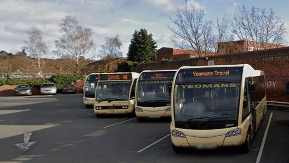 Buses in Hereford