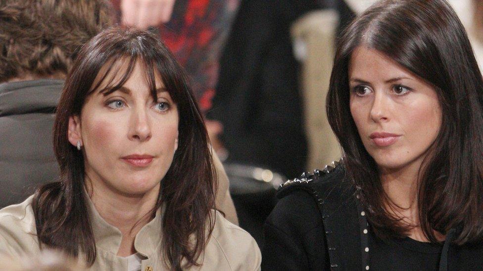 Samantha Cameron and Isabel Spearman