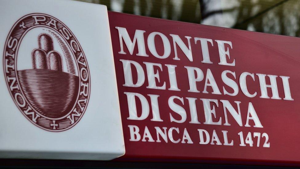 Italy's third largest bank Monte Dei Paschi Di Siena