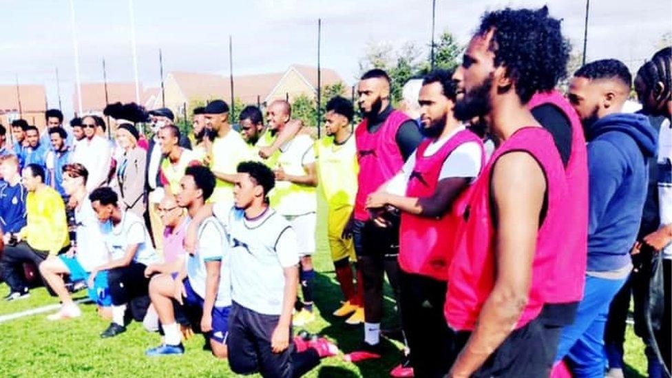 Bristol Somali Youth Voice football event