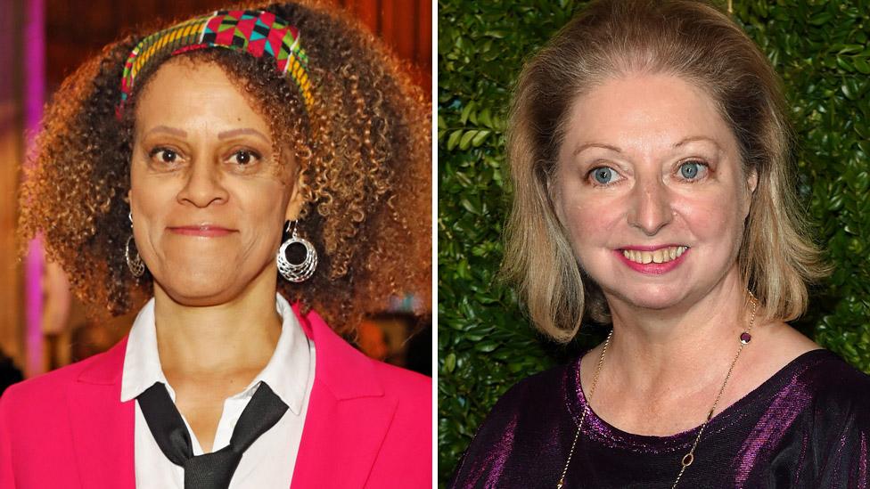 Bernadine Evaristo and Hilary Mantel