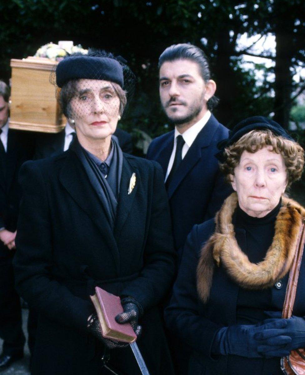 Dot Cotton with Nick Cotton and Ethel