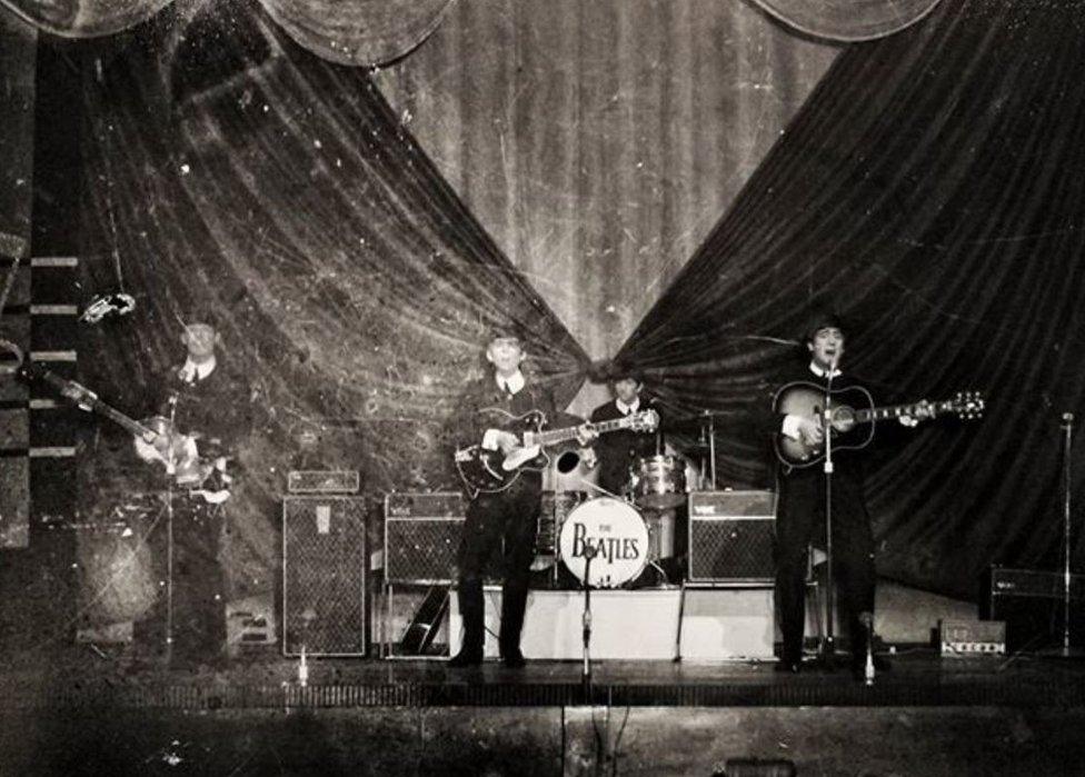 Beatles in Great Yarmouth in 1963