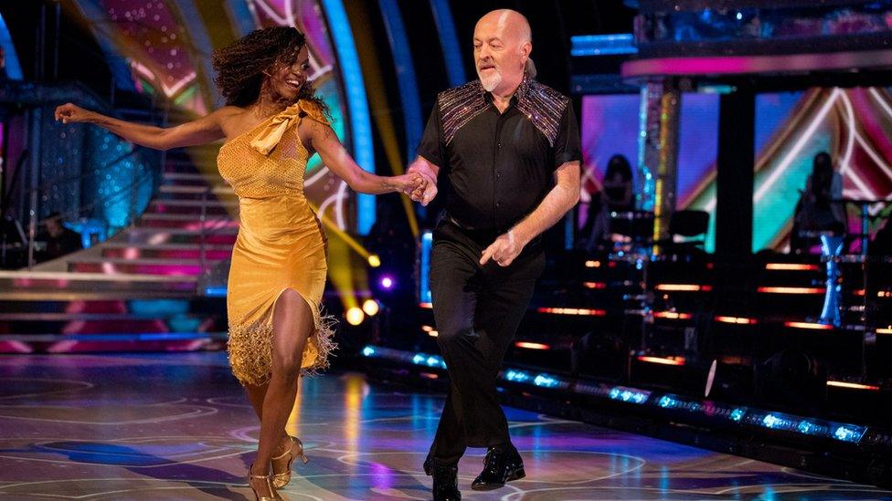 Bill-Bailey-with-Oti-Mabuse.