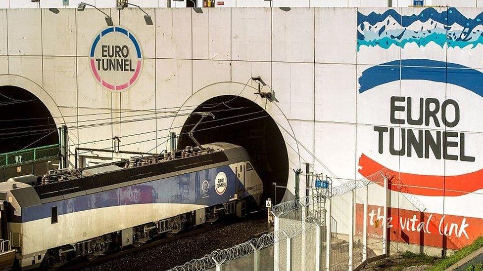 Eurotunnel train