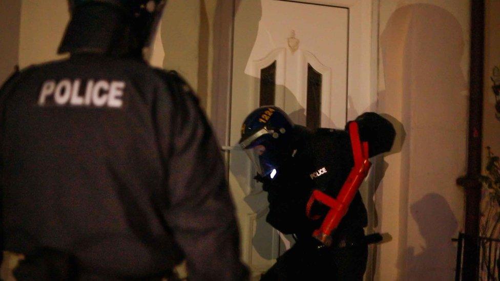 police raids