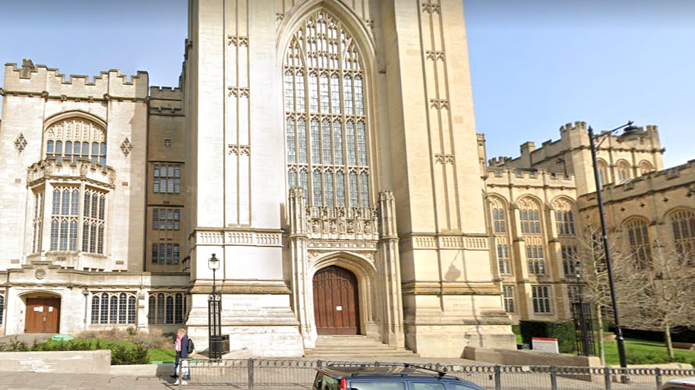 Exterior of Bristol University Law School