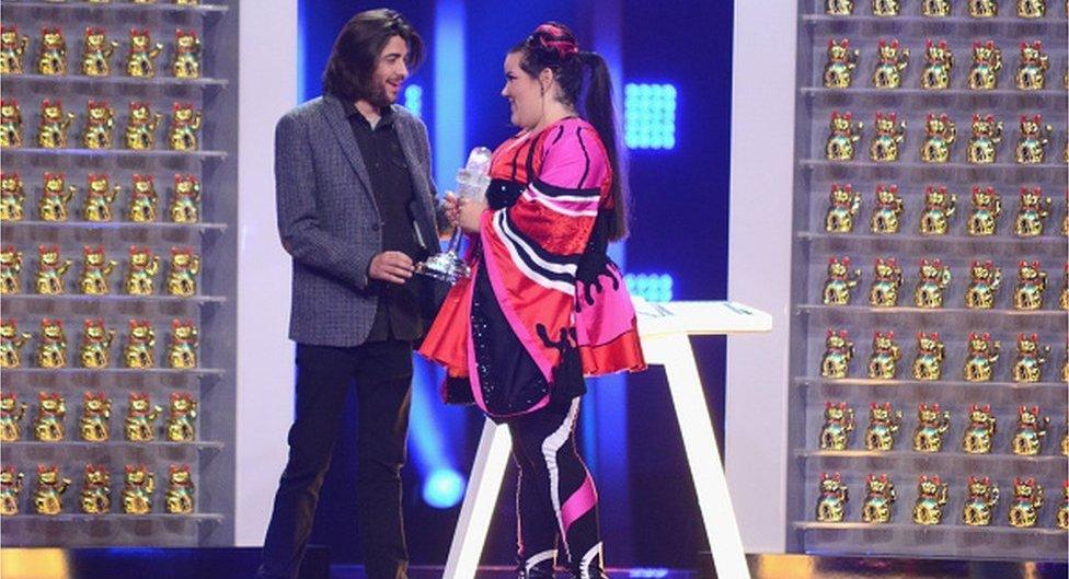 Salvador Sobral and Netta Barzilai