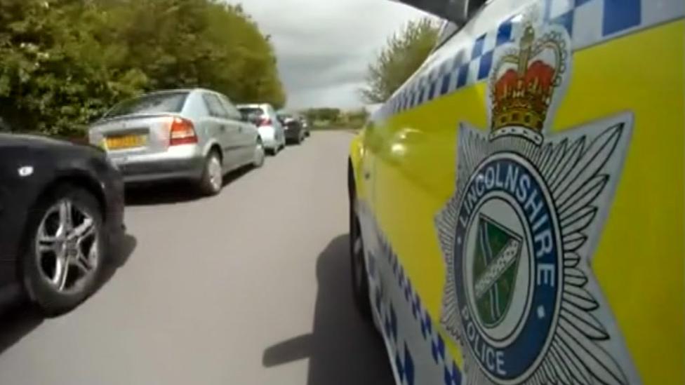 Lincolnshire Police car