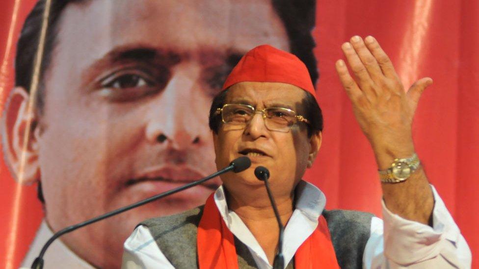 Samajwadi Political Party Senior Leader Azam Khan Speech at the State Conferences of Samajwadi Party on December 02,2017 in Kolkata.