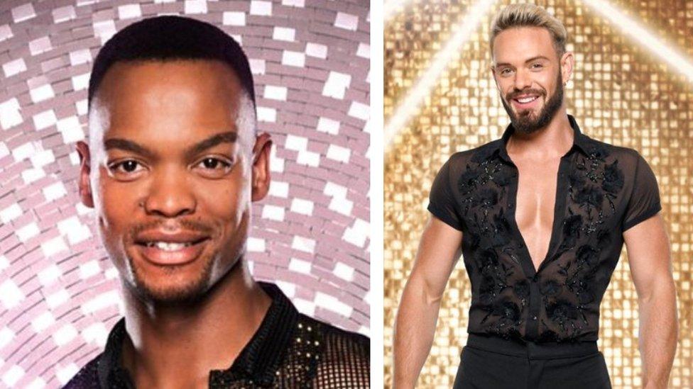 John Whaite and Johannes Radebe