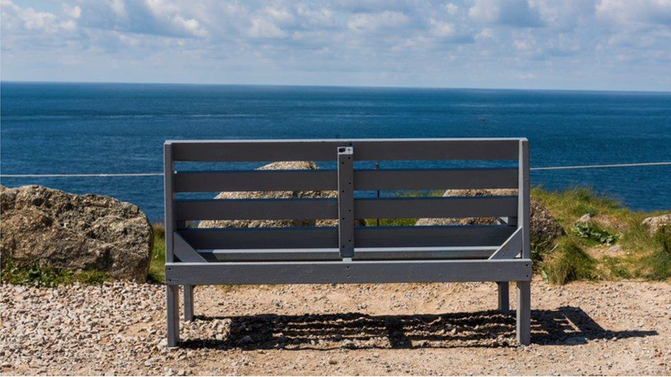 a bench