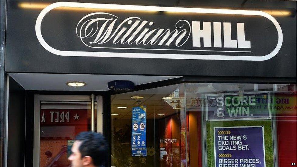 William Hill shop