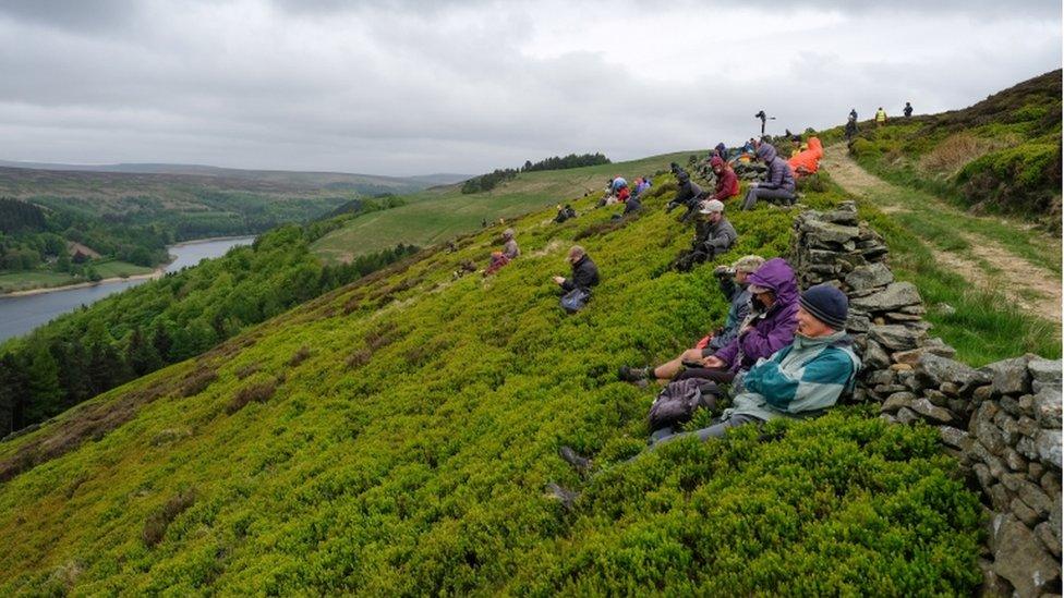 People at the Derwent Valley