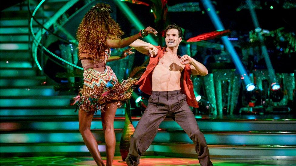 Danny Mac and Oti Mabuse