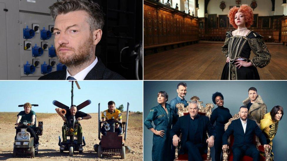 Charlie Brooker's 2016 Wipe; Cunk on Shakespeare; The Last Leg; Taskmaster