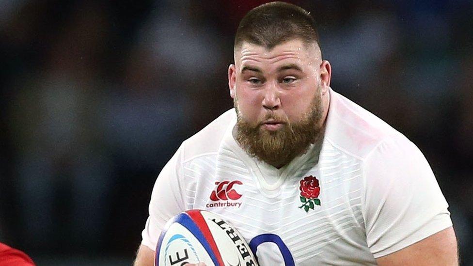 England prop Kieran Brookes