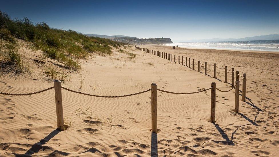 Castlerock beach