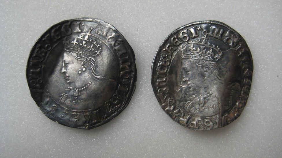 Coins of Mary I