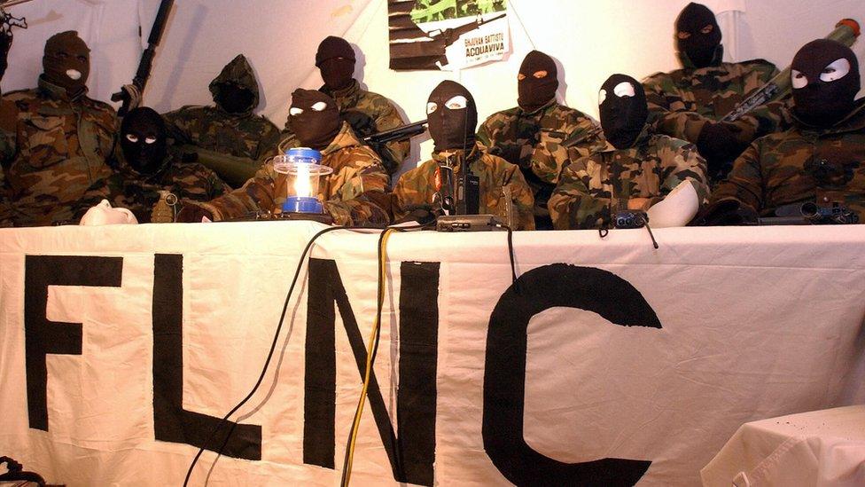 FLNC press conference, 14 Nov 03