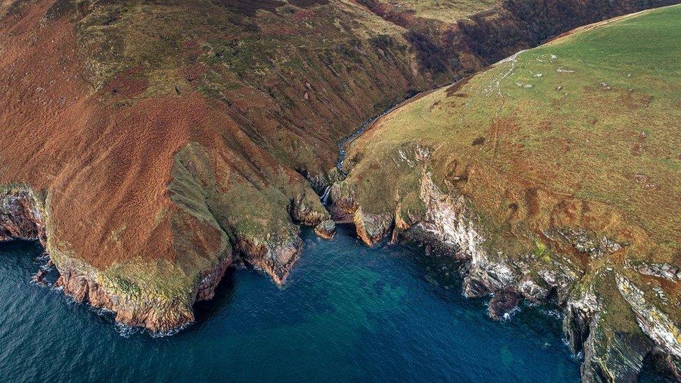 The broch is on the Caithness coast