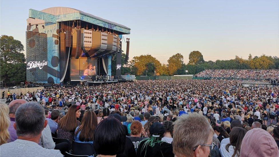 The Darkness at Chantry Park, Ipswich