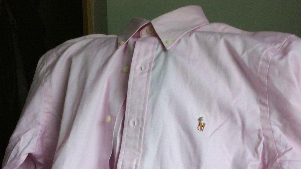 A Ralph Lauren Polo shirt