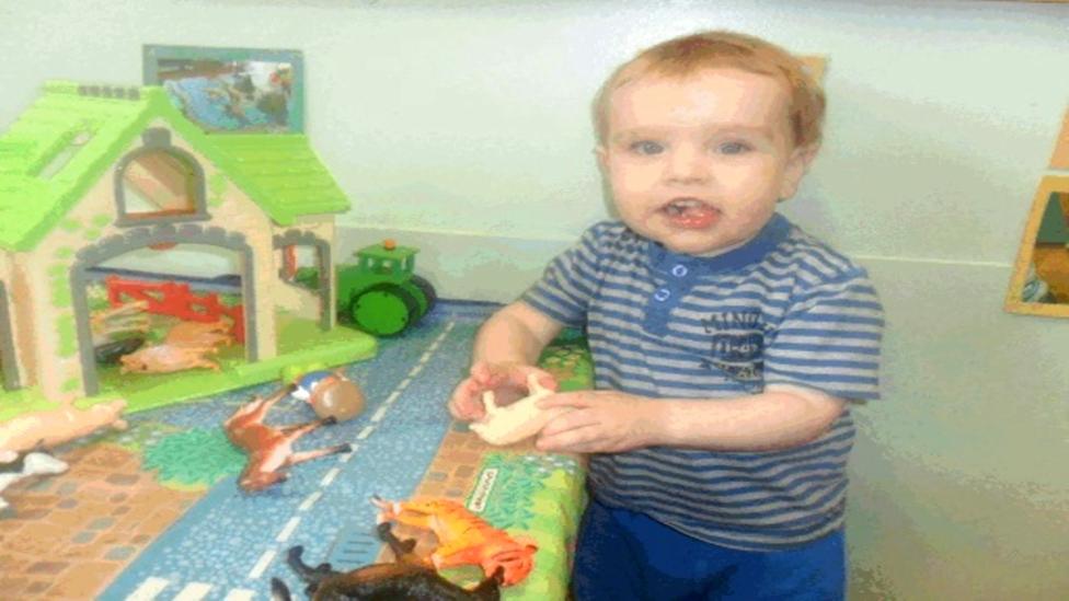 Liam at nursery