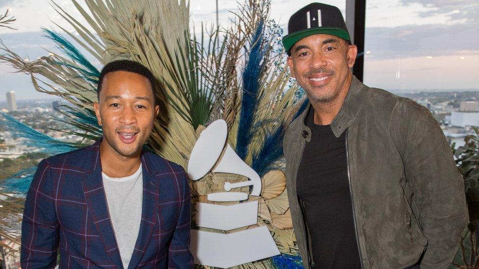 Harvey Mason Jr and John Legend