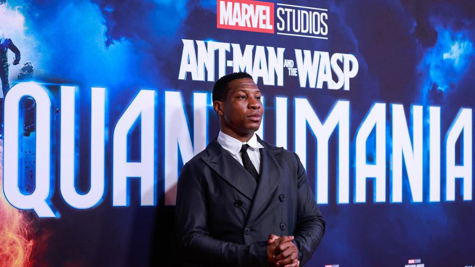 Jonathan Majors attends the "Ant-Man and The Wasp: Quantumania" Sydney premiere at Hoyts Entertainment Quarter on February 02, 2023