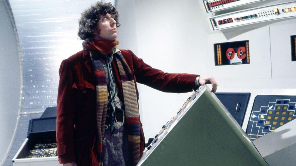 Tom Baker as Doctor Who