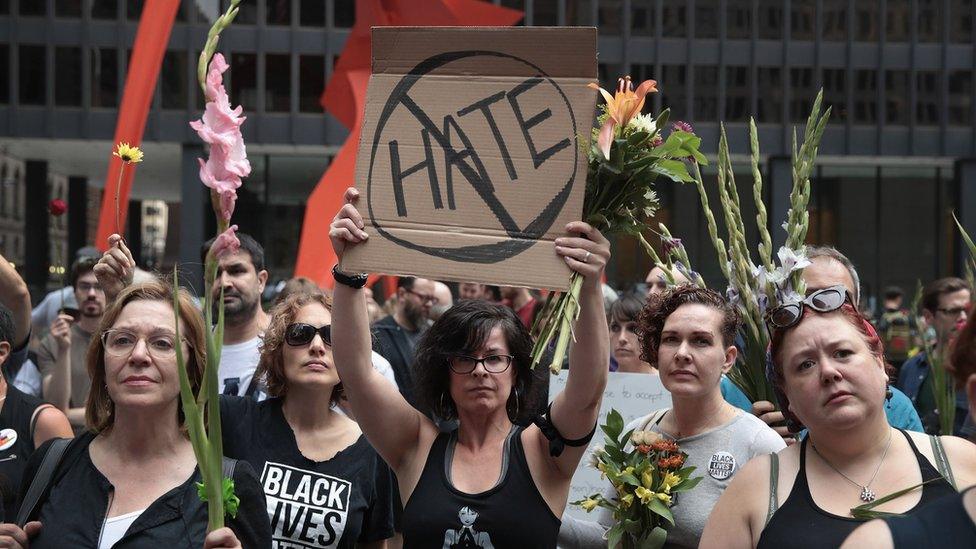 Discussions over what to do about online hate speech have intensified since the Charlottesville protests