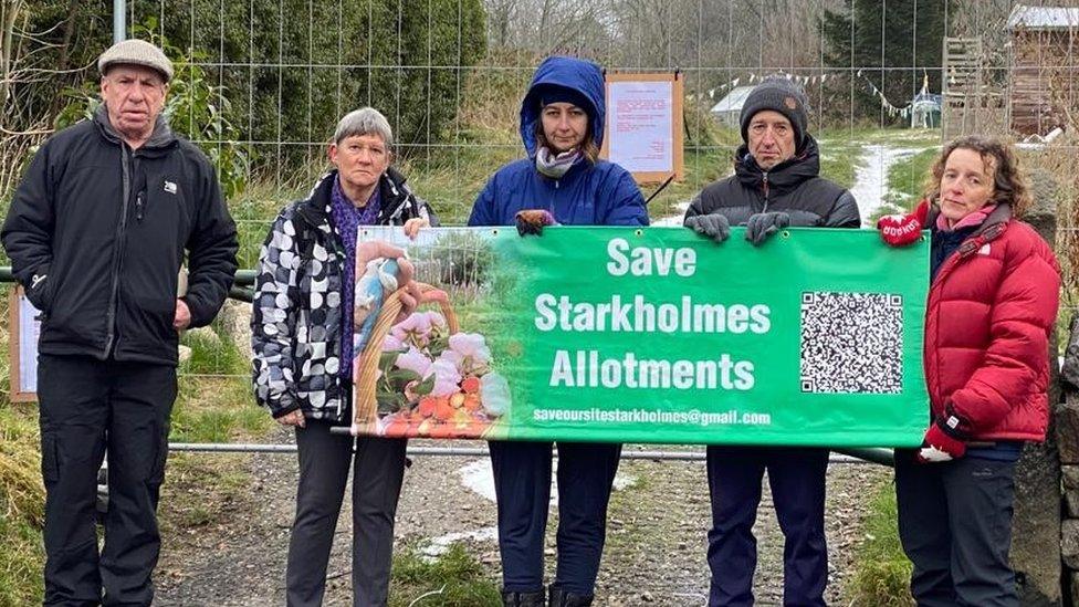 Starkholmes Allotment tenants