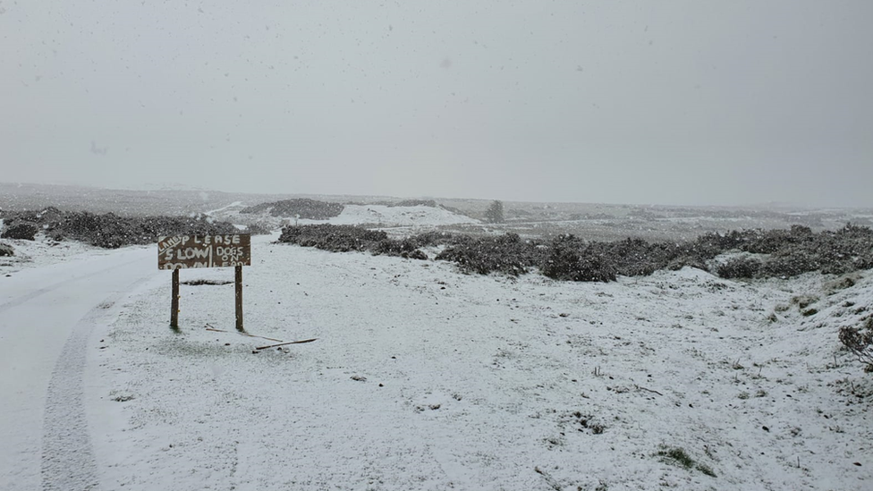 Snow in Clee Hill